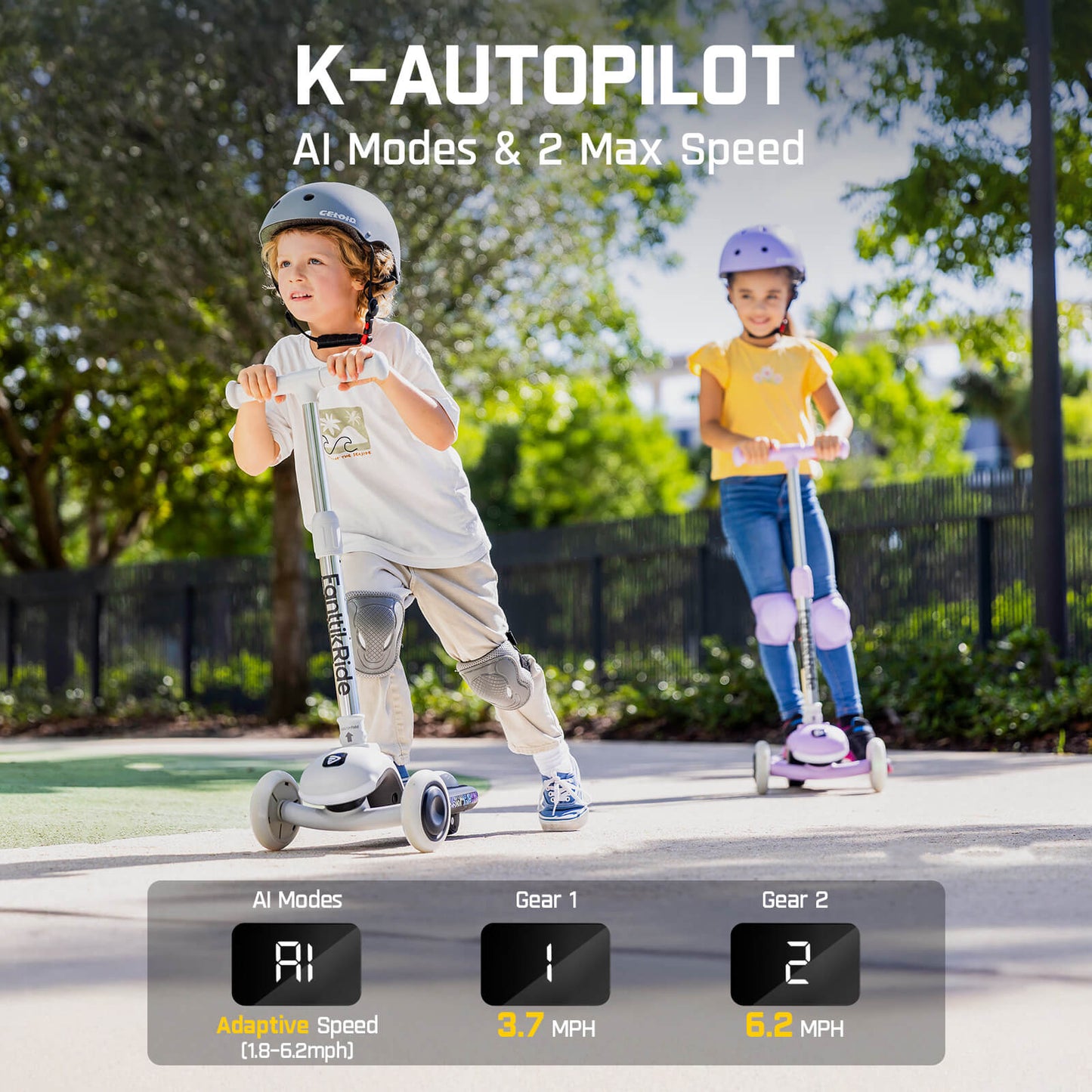 FanttikRide K9 Pro Electric Scooter for Kids