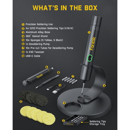 Fanttik T1 Max Soldering Iron Kit