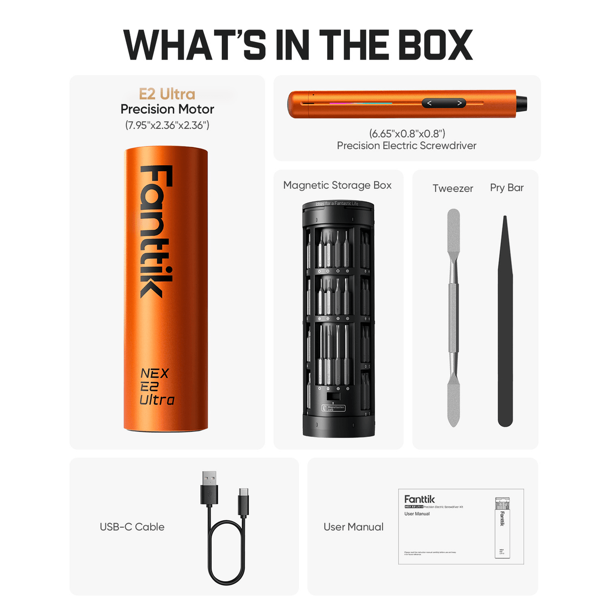Fanttik E2 Ultra Precision Electric Screwdriver