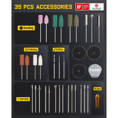 Fanttik F2 Master Cordless Rotary Tool Kit