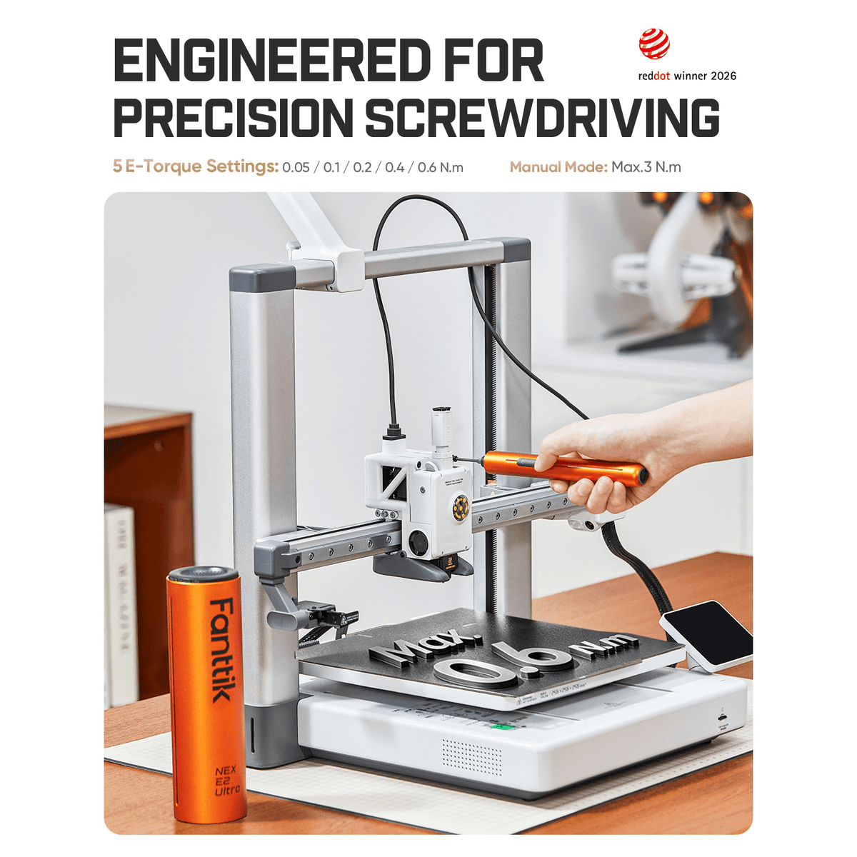 Fanttik E2 Ultra Precision Electric Screwdriver