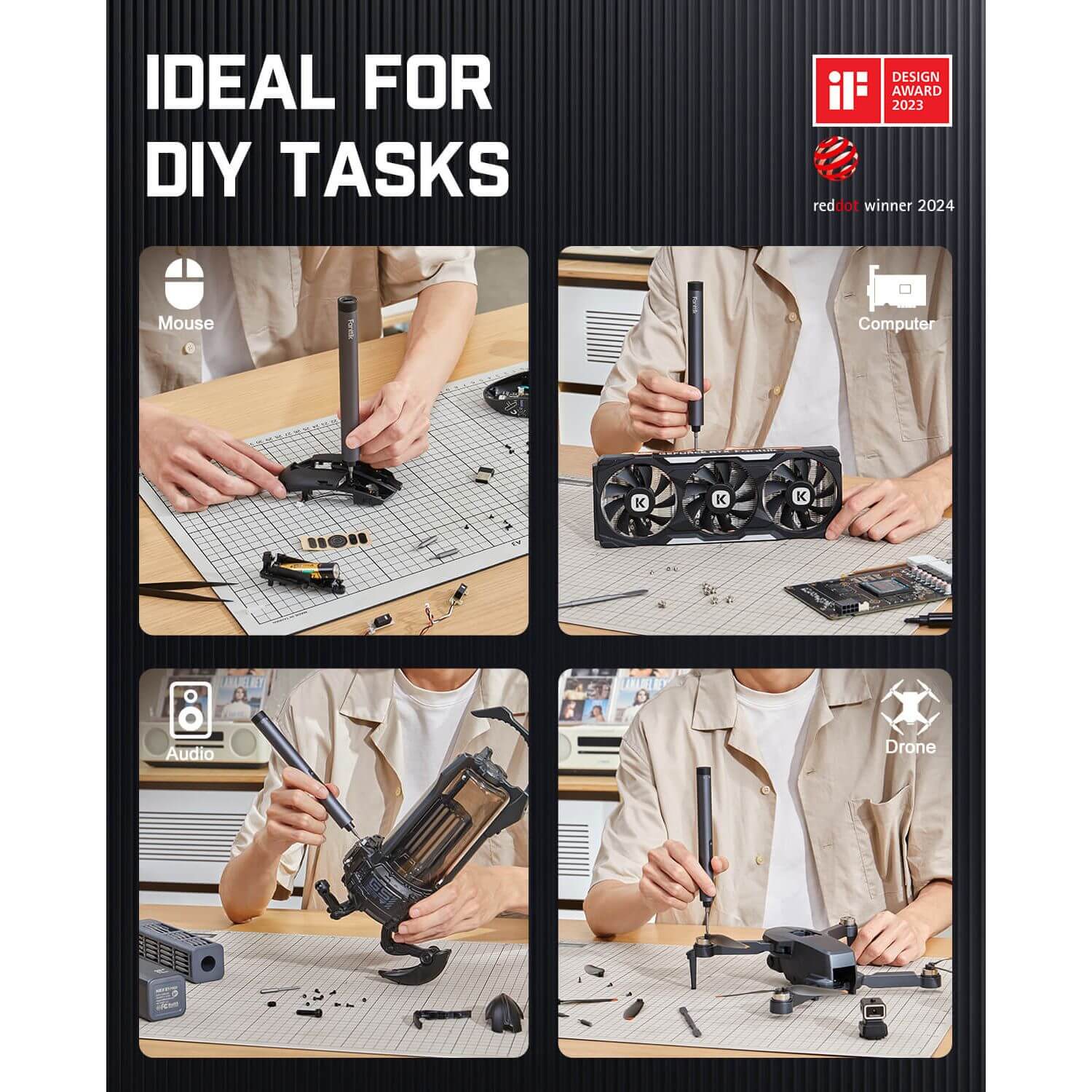 Fanttik E1 Max Precision Electric Screwdriver – Fanttik.uk