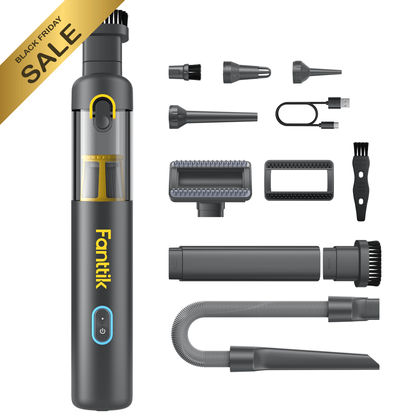 Fanttik Slim V8 Apex Car Vacuum RobustClean