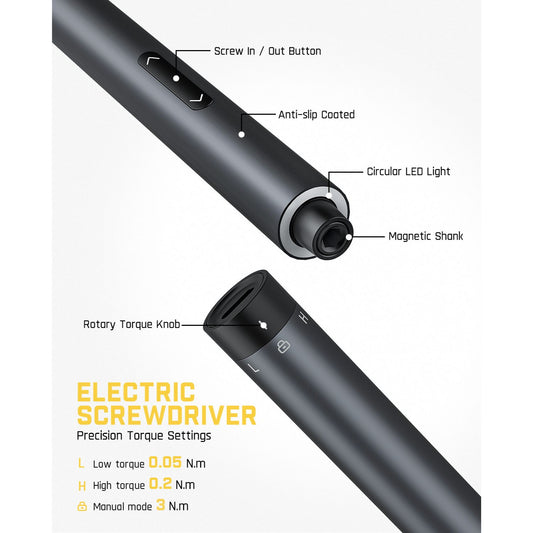 Fanttik E1 NEX Workstation Precision Electric Screwdriver Kit