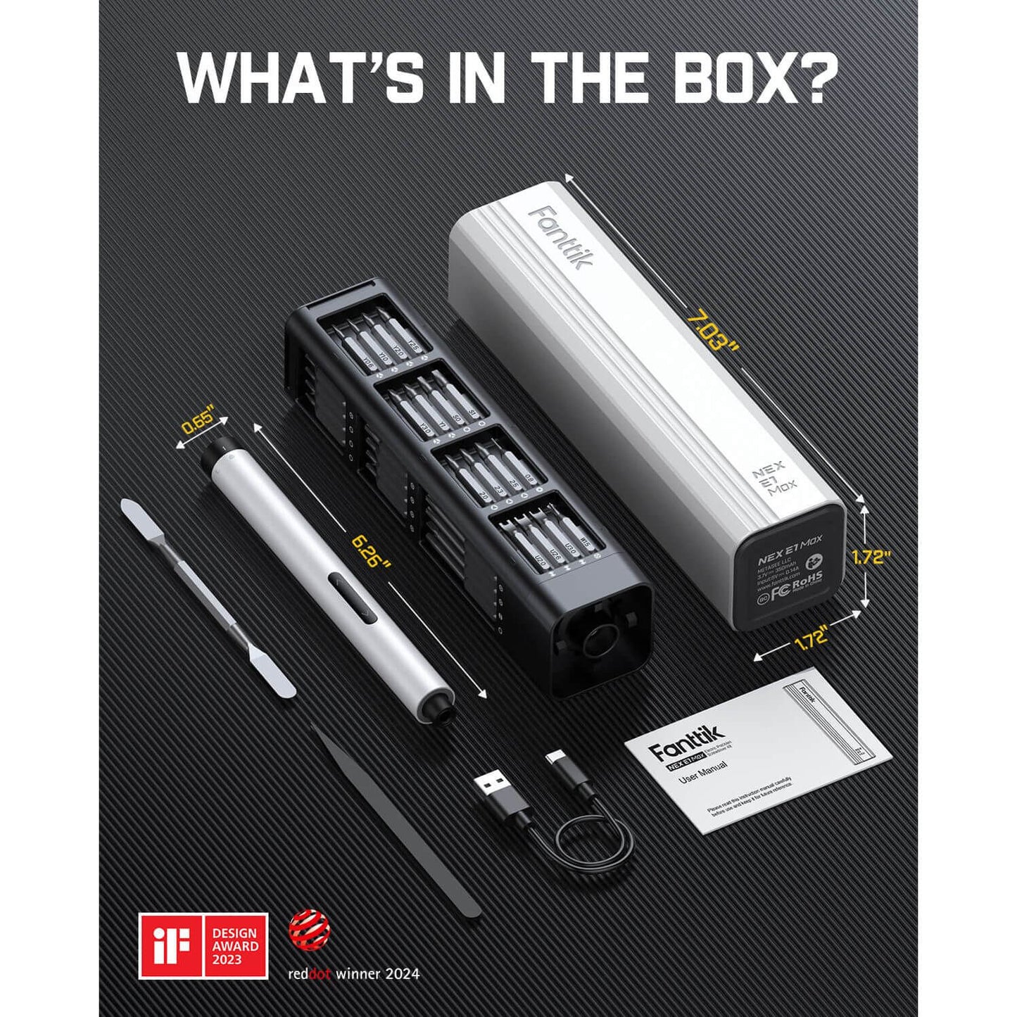 Fanttik E1 MAX Precision Electric Screwdriver