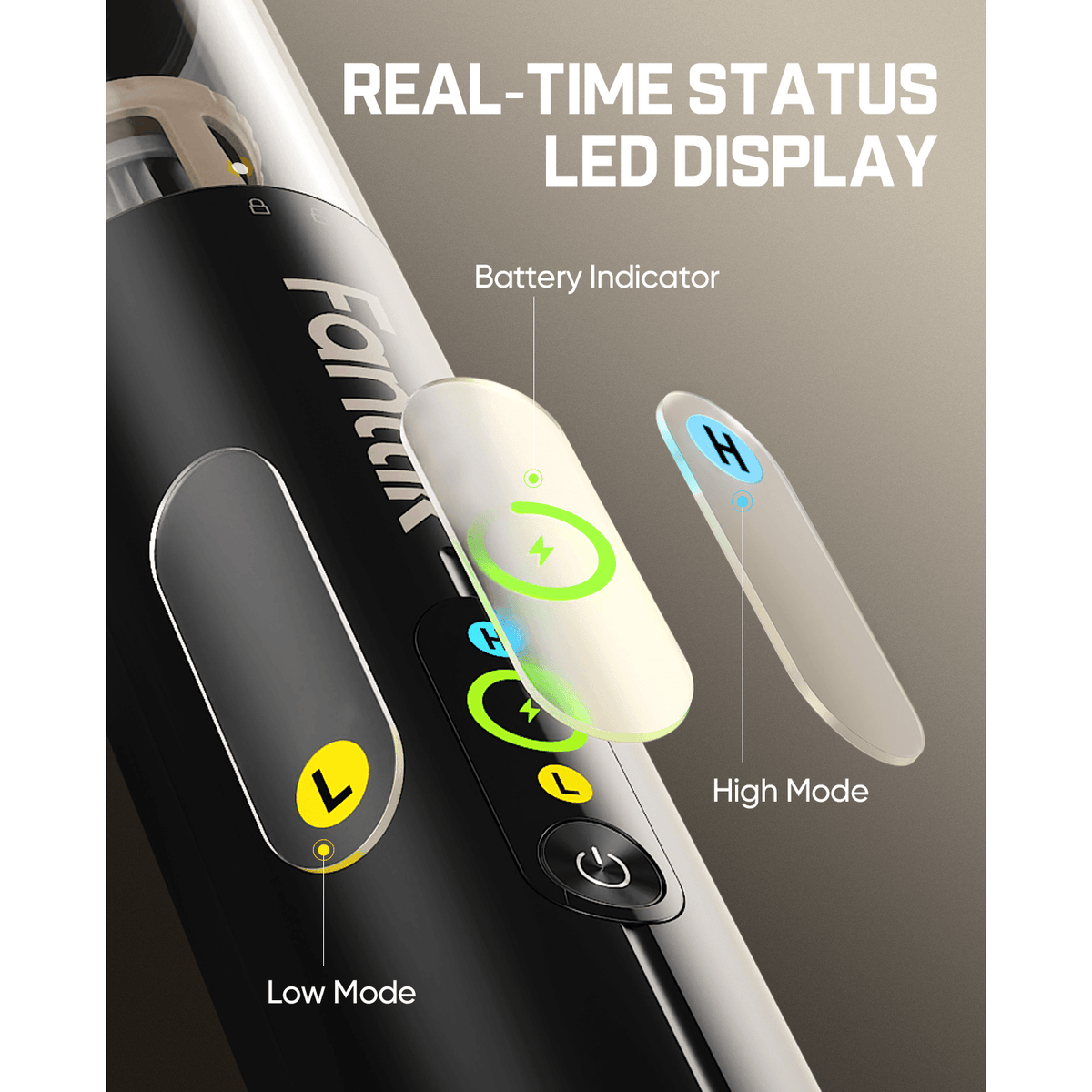 Fanttik Slim V10 Ultra Cordless Car Vacuum