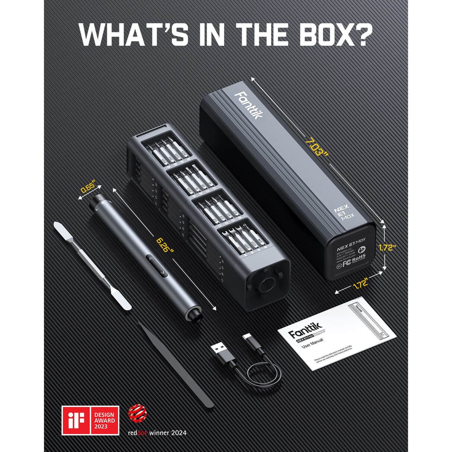 Fanttik E1 MAX Precision Electric Screwdriver